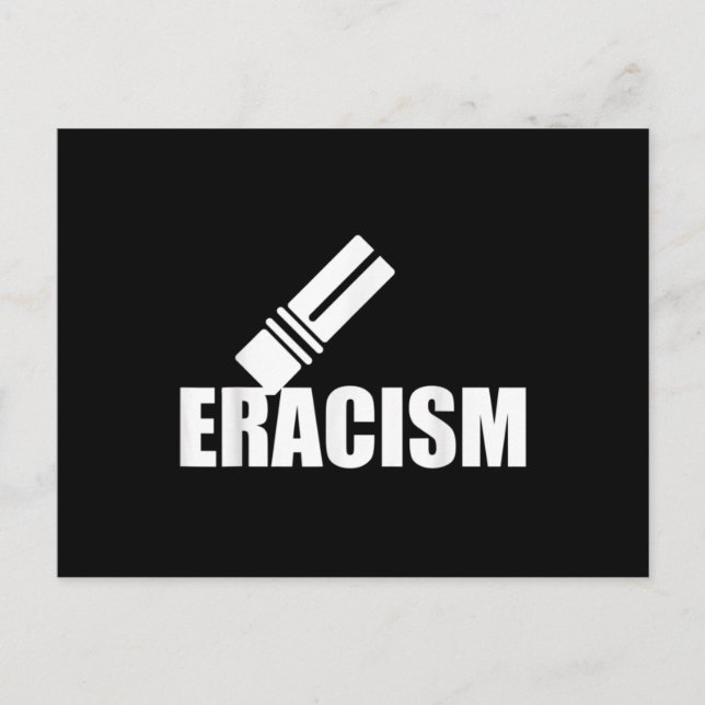 Eracism Anti-Racism Postcard (Front)
