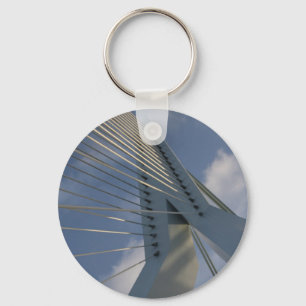 Erasmus Bridge, Rotterdam Keychain