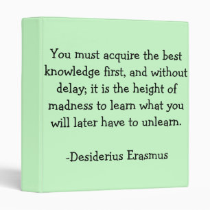 Erasmus Classeur de la sagesse du XVe siècle