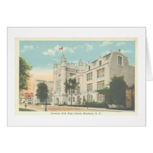 Erasmus Hall High School Brooklyn NY Card