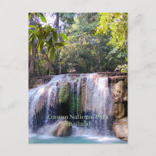 Erawan National Park, Thailand, Postcard