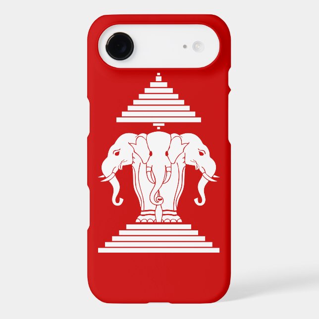 Erawan Three Headed Elephant Lao / Laos Flag (Back)