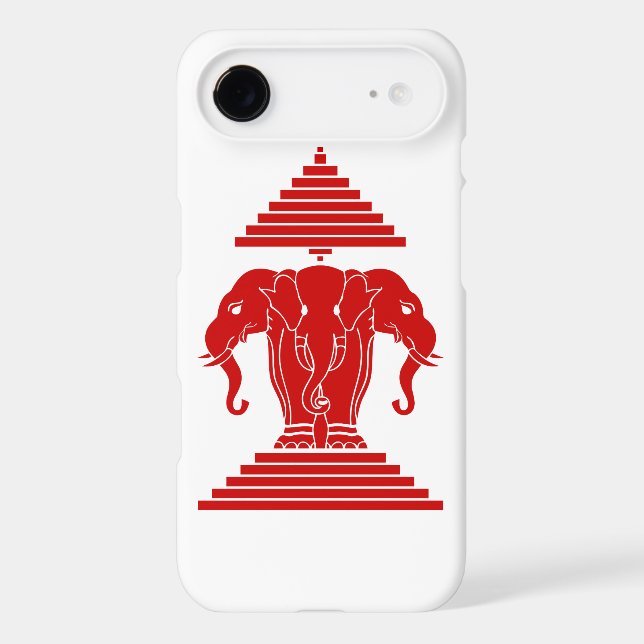 Erawan Three Headed Elephant Lao / Laos Flag (Back)
