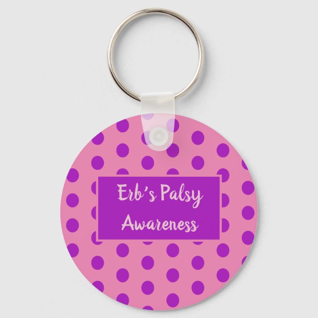 Erb’s Palsy Awareness Keychain (Front)