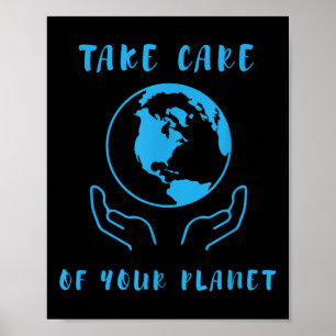 Erde Planet Environmental Protection, Environmenta Poster