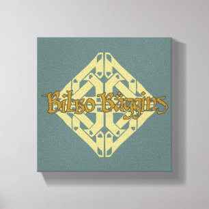 Erebor - BILBO BAGGINS™ Name Canvas Print