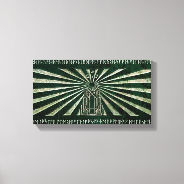 Erebor Graphic Canvas Print (Front)