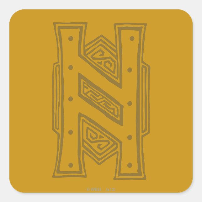 Erebor - H Symbol Square Sticker (Front)