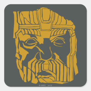 Erebor Statue Symbol Square Sticker