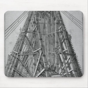 Erecting the Ancient Egyptian Obelisk Mouse Pad