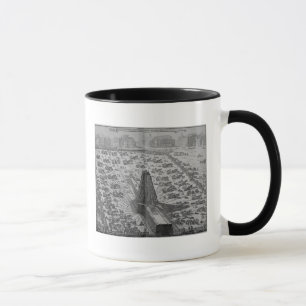 Erecting the Ancient Egyptian Obelisk Mug