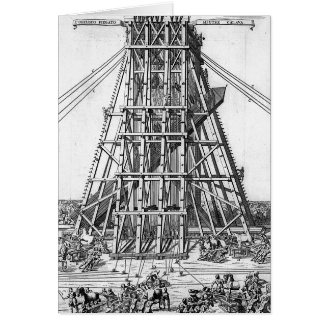 Erection de l'ancienne obèse égyptienne (Devant)