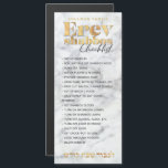 Erev Shabbos Checklist Marble Magnetic Reminder<br><div class="desc">Our Erev Shabbos Checklist Magnetic Reminder is an elegant, classy way to be sure that everything gets done with plenty of time to spare on Erev Shabbos! We never light shabbos candles before running down this handy list. Includes space for you to personalize with your family name. PLUS, if you...</div>