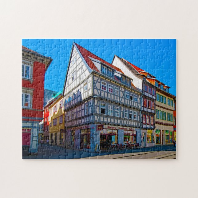 Erfurt Thuringia Germany. Jigsaw Puzzle (Horizontal)
