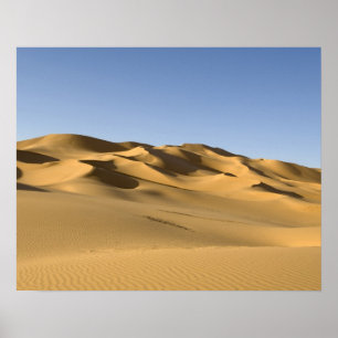 Erg Awbari, Sahara desert, Fezzan, Libya. 5 Poster