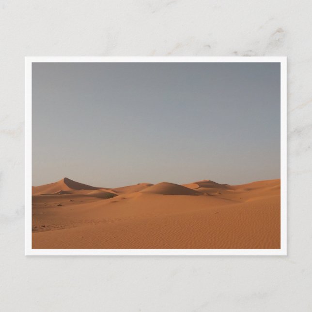 Erg Chebbi, Merzouga (Morocco) Postcard (Front)