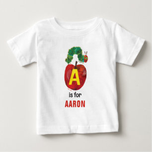Eric Carle   A is For Apple Baby T-Shirt