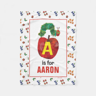 Eric Carle A is For Apple Fleece Blanket