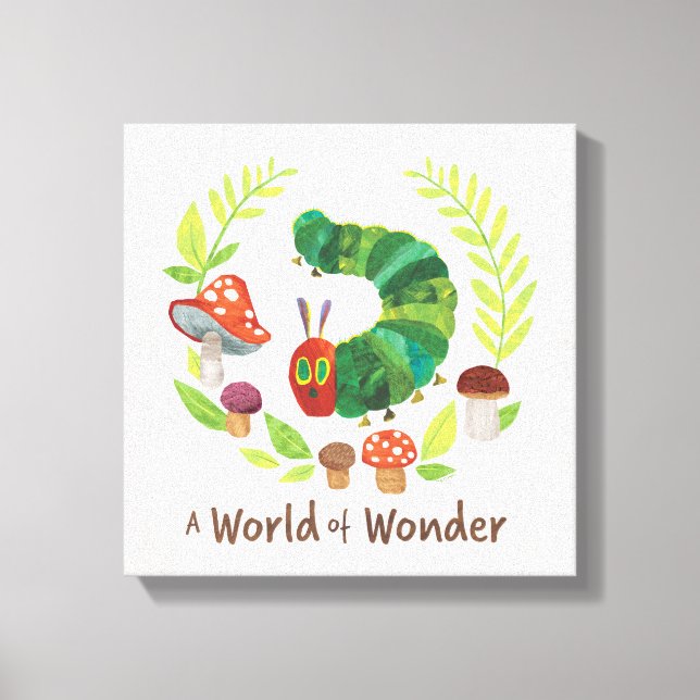 Eric Carle | A World of Wonder Canvas Print (Front)