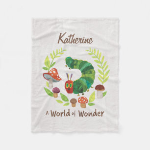 Eric Carle A World of Wonder Fleece Blanket