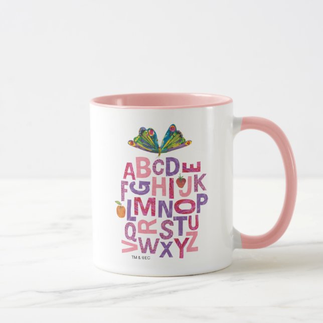 Eric Carle | Alphabet Butterfly Pattern Mug (Right)
