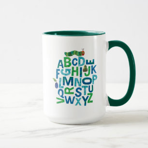 Eric Carle   Alphabet Caterpillar Letters Pattern Mug