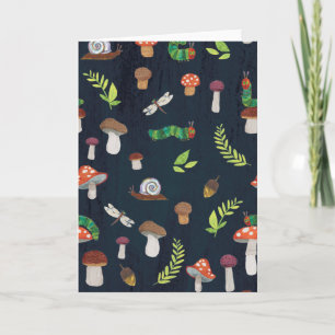 Eric Carle   Bugs and Mushrooms Pattern Card
