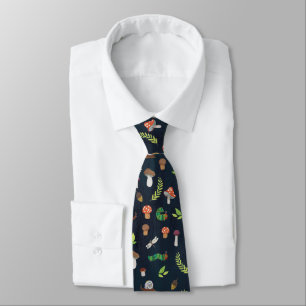 Eric Carle   Bugs and Mushrooms Pattern Tie