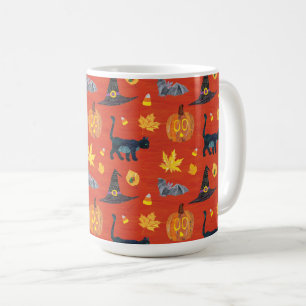 Eric Carle   Caterpillar Halloween Pattern Coffee Mug