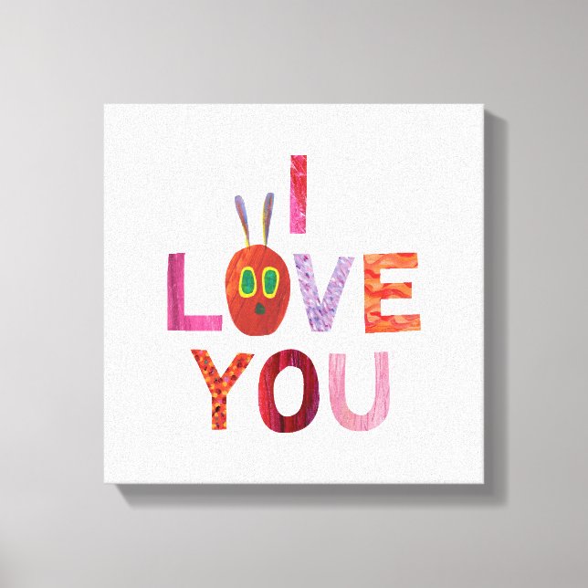 Eric Carle | Caterpillar I Love You Canvas Print (Front)
