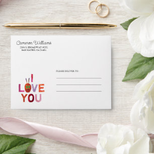 Eric Carle   Caterpillar I Love You Envelope