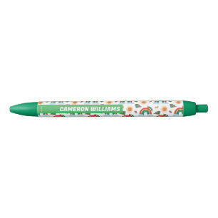 Eric Carle   Caterpillar to Rainbow Butterfly Black Ink Pen