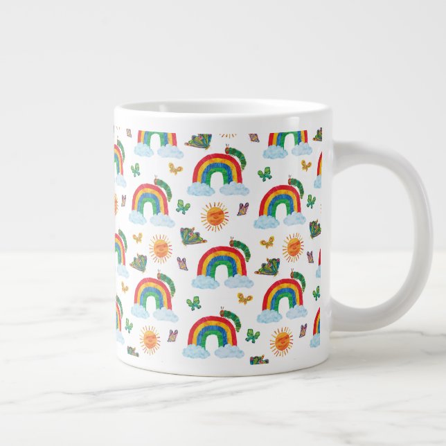 Eric Carle | Caterpillar to Rainbow Butterfly Large Coffee Mug (Right)