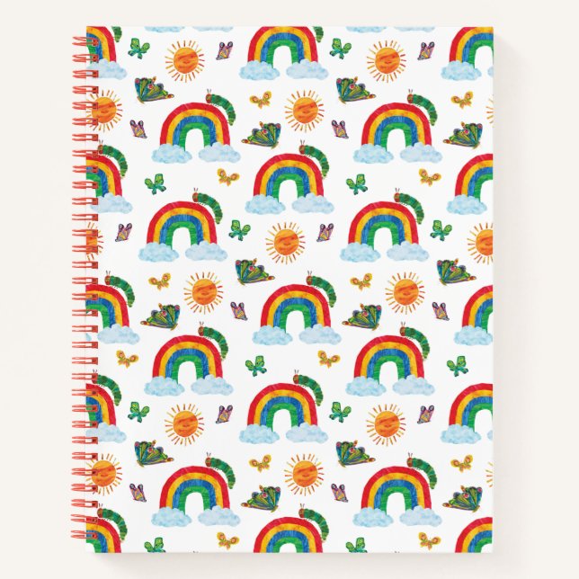 Eric Carle | Caterpillar to Rainbow Butterfly Notebook (Front)