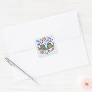Eric Carle   Dreamer Square Sticker