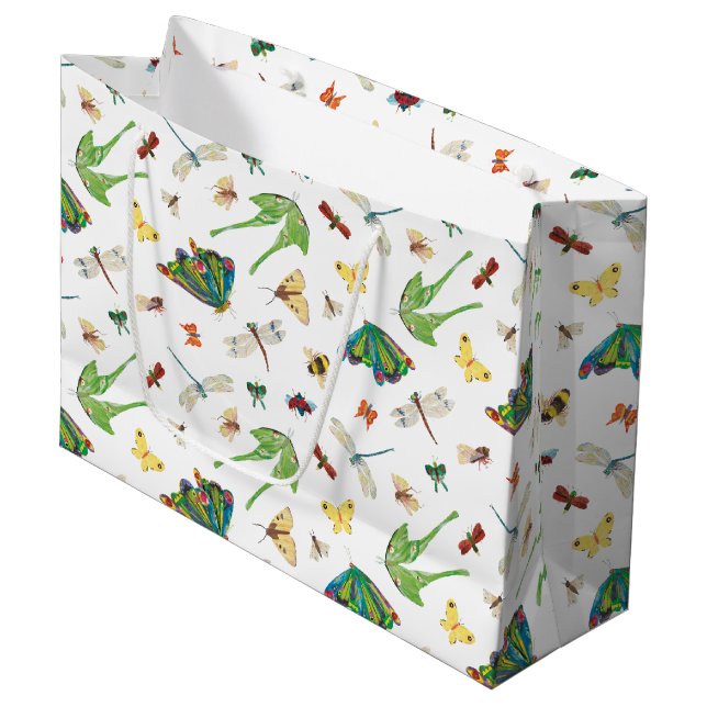 Eric Carle | Isn't Life Beautiful? Pattern Large Gift Bag (Front Angled)
