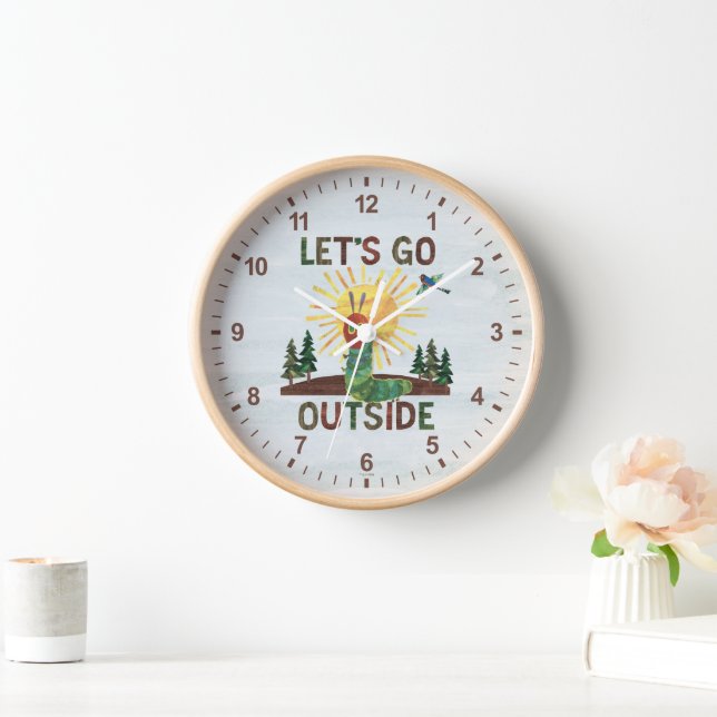 Eric Carle | Let’s Go Outside Clock (Home)
