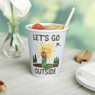 Eric Carle   Let's Go Outside Paper Cups