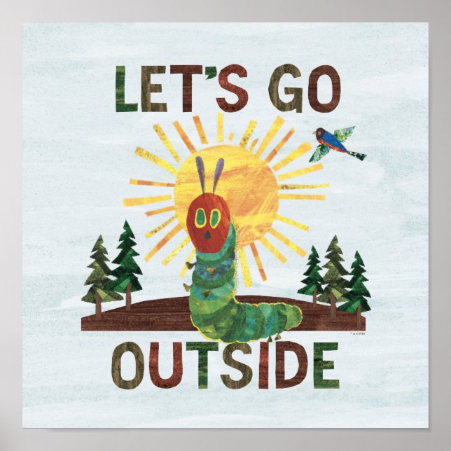 Eric Carle | Let's Go Outside Poster (Front)