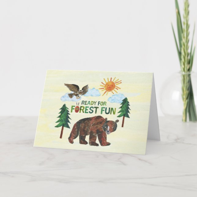 Eric Carle | Ready for Forest Fun Card (Front)