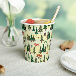 Eric Carle   Ready for Forest Fun Pattern Paper Cups