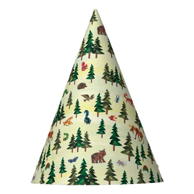 Eric Carle | Ready for Forest Fun Pattern Party Hat (Front)
