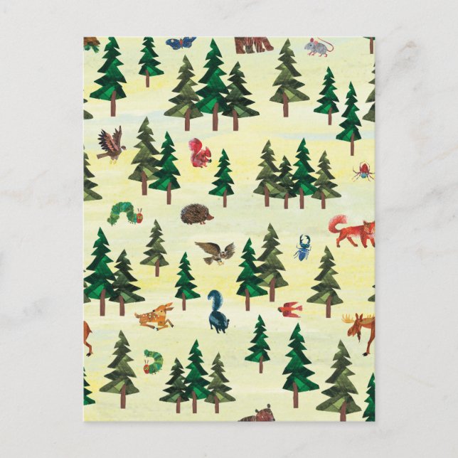 Eric Carle | Ready for Forest Fun Pattern Postcard (Front)