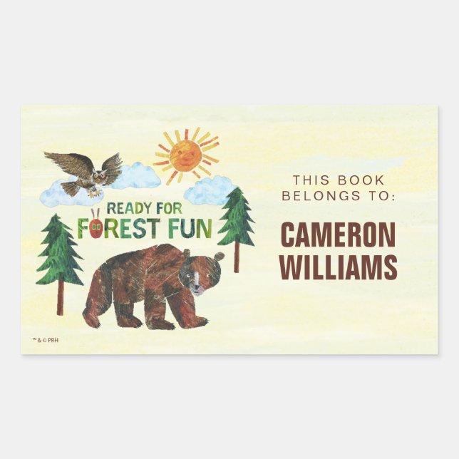 Eric Carle | Ready for Forest Fun Sticker (Front)