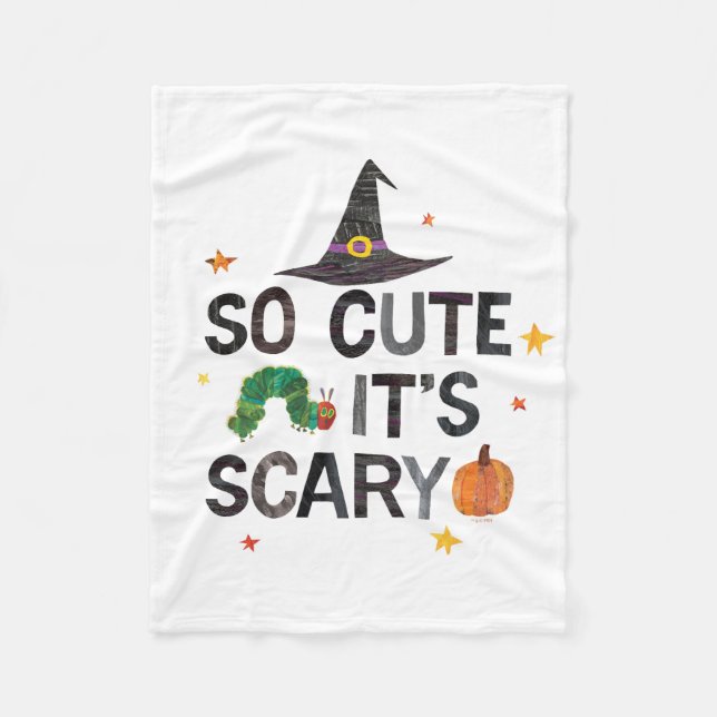 Eric Carle | So Cute It's Scary Fleece Blanket (Front)