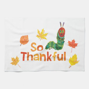 Eric Carle   So Thankful Caterpillar Kitchen Towel