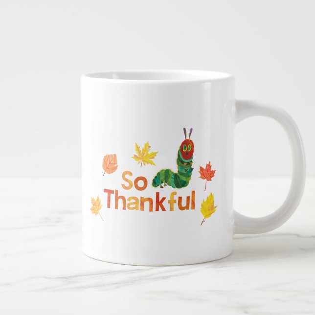 Eric Carle | So Thankful Caterpillar Large Coffee Mug (Right)