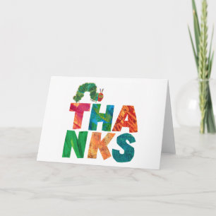 Eric Carle Thanks Caterpillar Card
