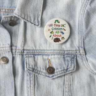 Eric Carle   Tiny Critters All About 2 Inch Round Button