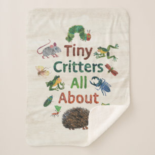 Eric Carle Tiny Critters All About Sherpa Blanket